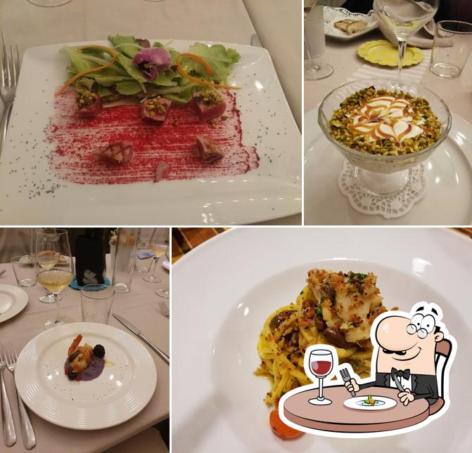 Platti al La Tavola dei Cavalieri