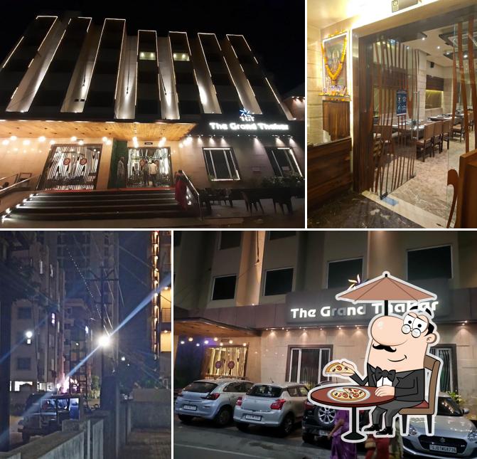 Check out the outside area of The Grand Thakar Restaurant