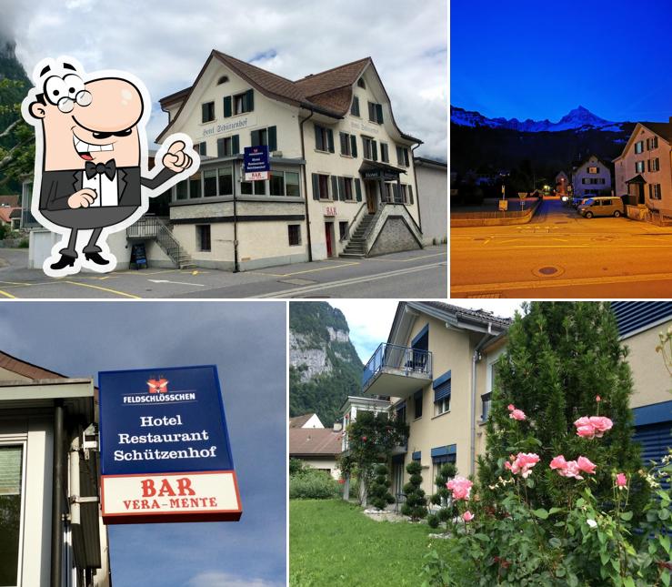 L'area esterna è una caratteristica importante di Hotel Restaurant Schützenhof