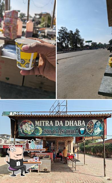 The photo of Mitran Da Dhaba’s interior and food