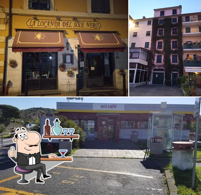 Gli interni di Autogrill Melara Est