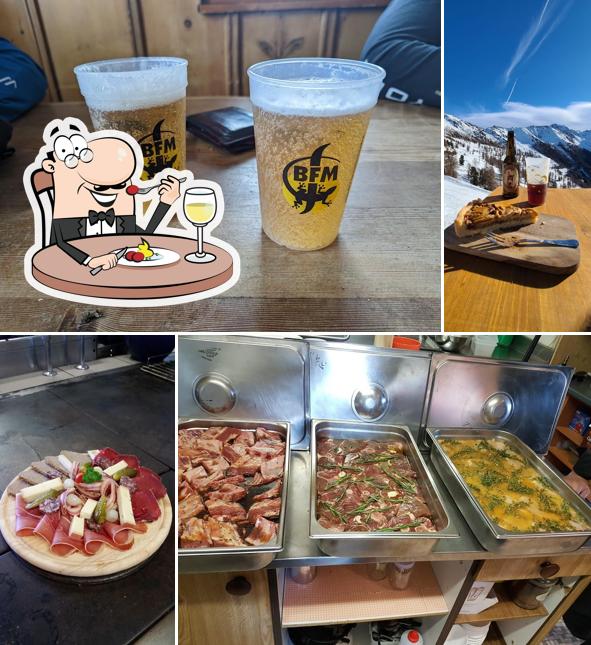 Cibo al Cabane Balavaux