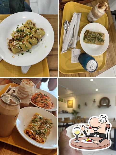 Food at Laphing Tea Factory