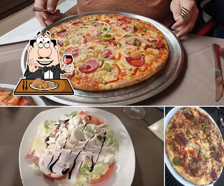 A Restaurant Pizzeria Capri, vous pouvez commander des pizzas