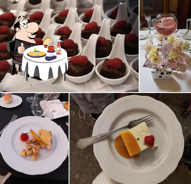 Piatto di formaggi al Villa Wollemborg