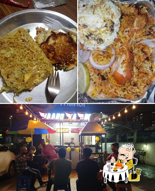 This is the image showing food and interior at Yaaro Ka Adda Guwahati