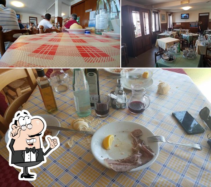 Gli interni di Trattoria Alle Quattro Strade