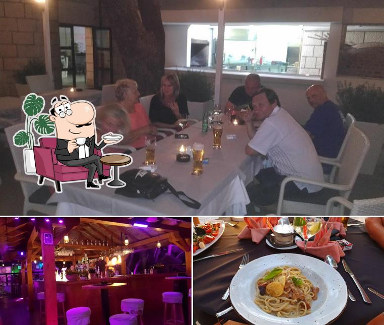 Gli interni di Borik restaurant