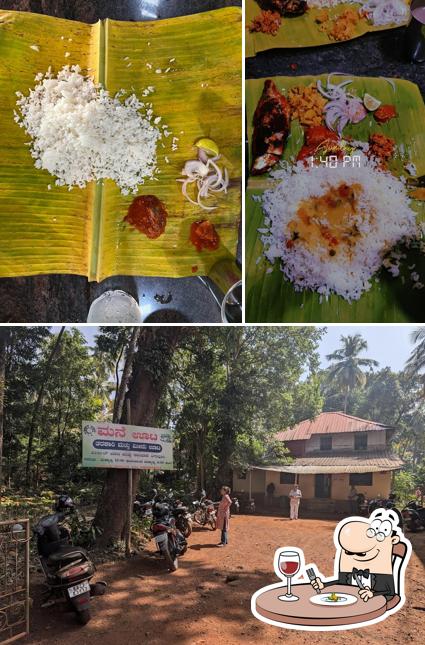 The photo of food and exterior at Mane Oota
