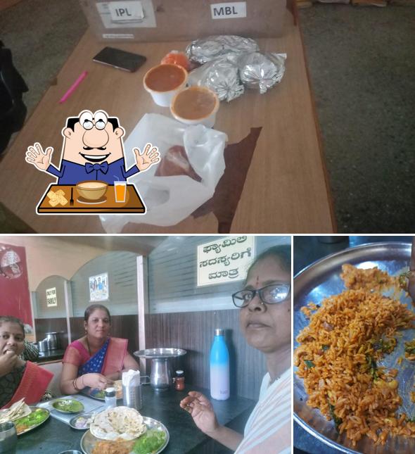 Meals at Pallavi Hotel