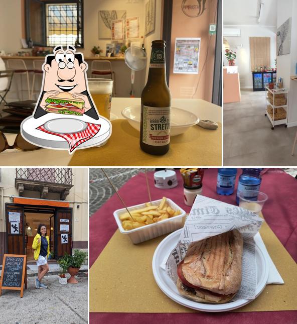 Ordina un panino per pranzo o cena