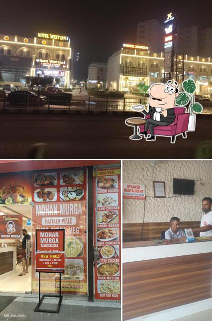 Among different things one can find interior and exterior at MOHAN MURGA PATIALE WALE