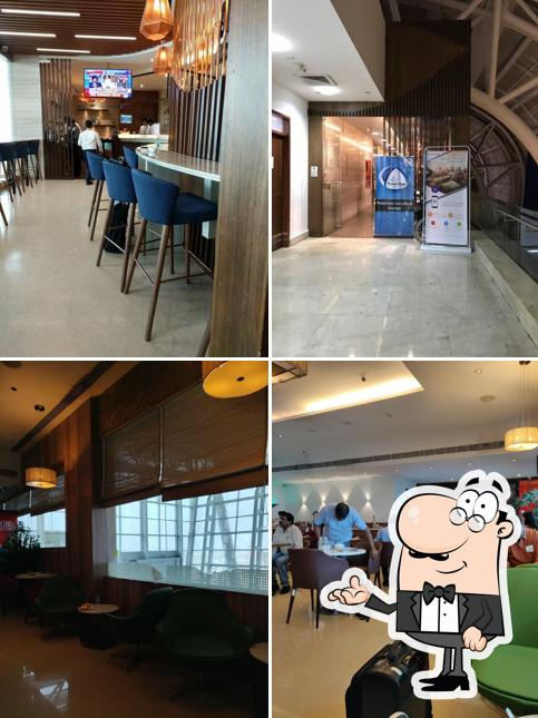 The interior of Travel Club