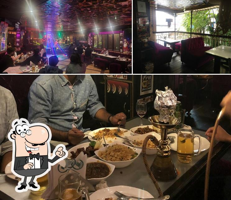 The interior of Cafe Live & Loud