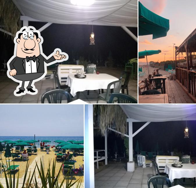 Siediti a un tavolo di Punto Brasil ristorante stabilimento balneare