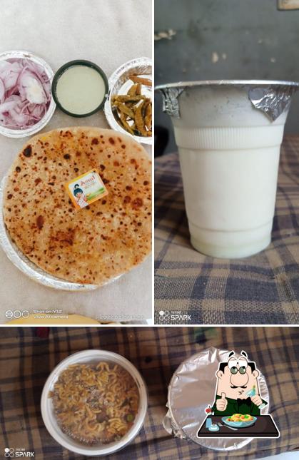 Meals at King paratha restaurant