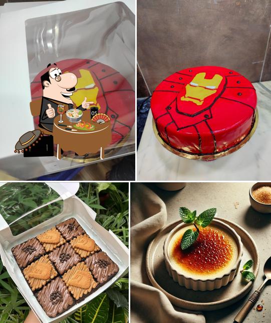 Creme brulee at Dessert WareHouse