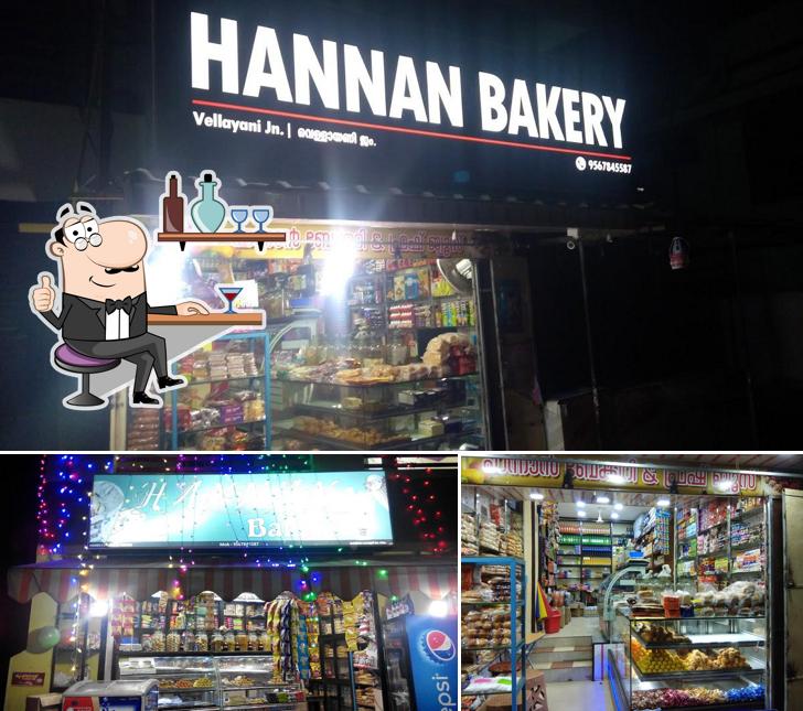 The interior of Hannan Bakery