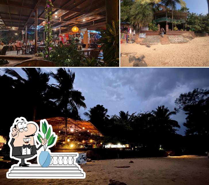 The exterior of Namaste Cafe