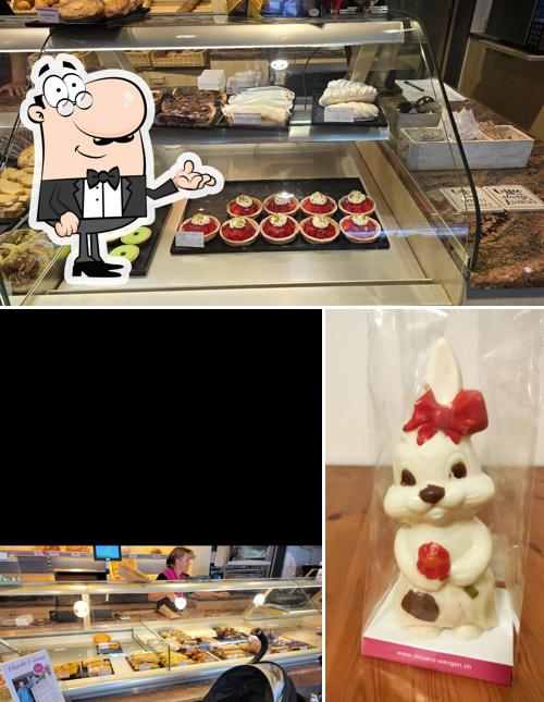 Guarda la immagine che mostra la interni e cibo di Bäckerei - Konditorei Vincenz AG