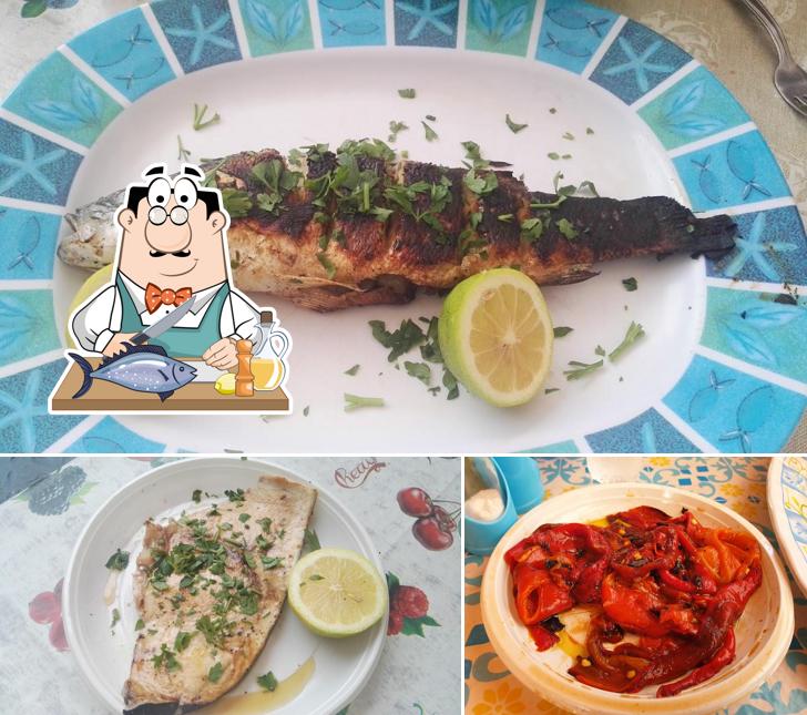 Salmone grigliato al Bar L'antico Mercato Di Urso Andrea