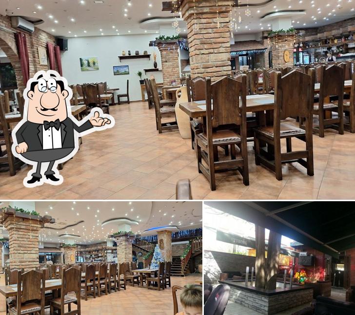 Gli interni di Caffe bar Lav