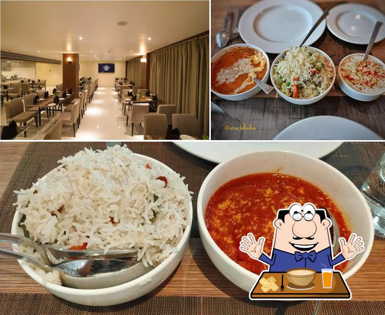 The image of The Parkline’s food and interior
