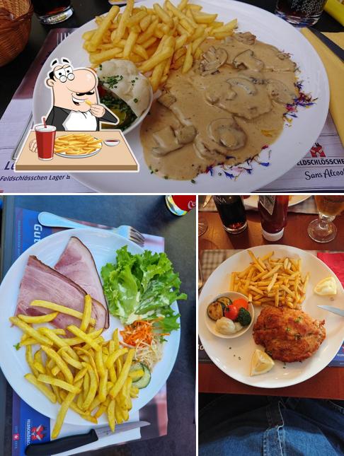 Patatine fritte al Restaurant le Violat