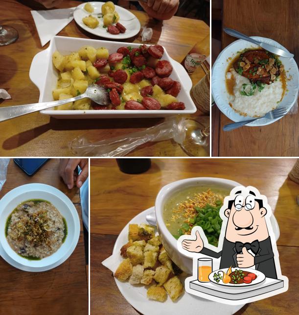 Comida em Parada do conde