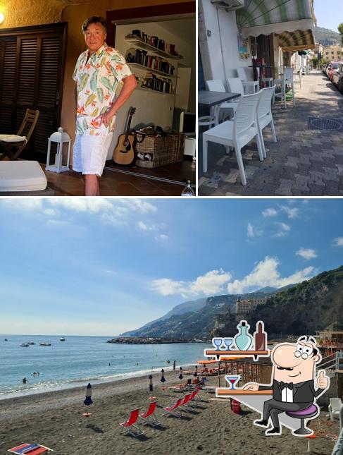 Gli interni di Bar Mediterraneo