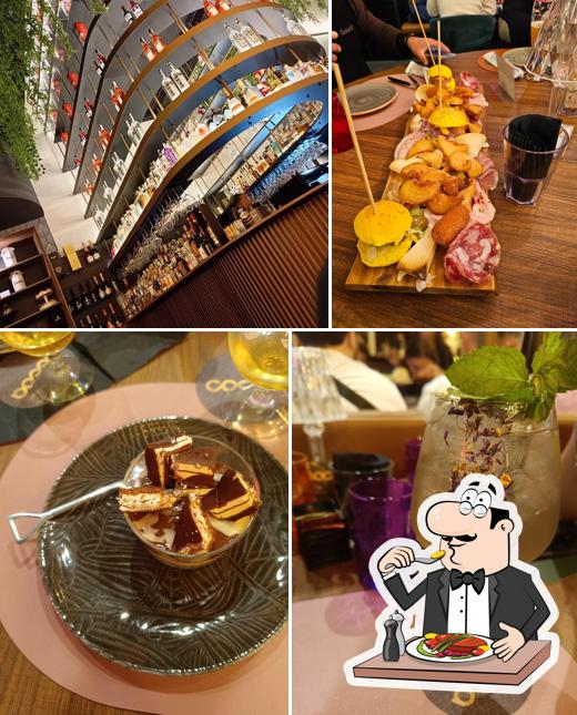 Cibo al Cocoa Lounge Burger