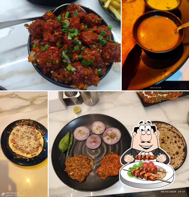 Food at Rajubhai Dosawala the family restaurant