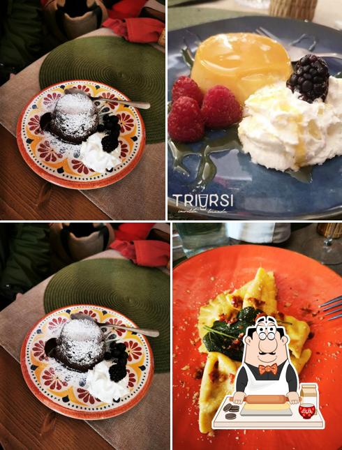 Triursi - Insolita Locanda serve un'ampia selezione di dessert