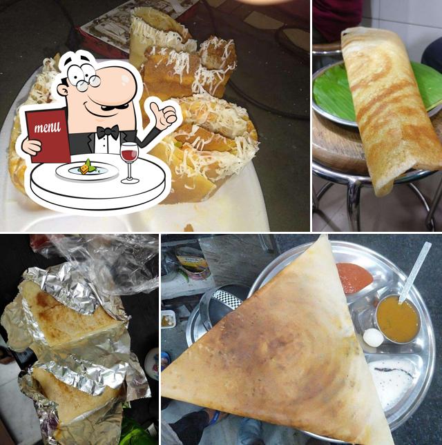 Meals at Swami South indian masala dosa