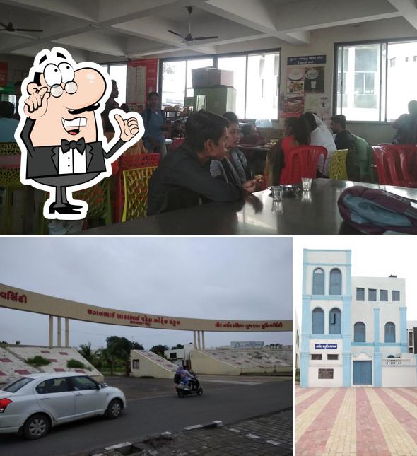 The interior of V.N.S.G. University Canteen