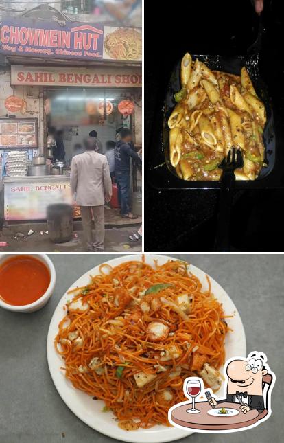 Food at Chowmein Hut