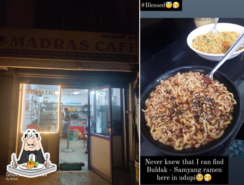 Food at Madras Cafe