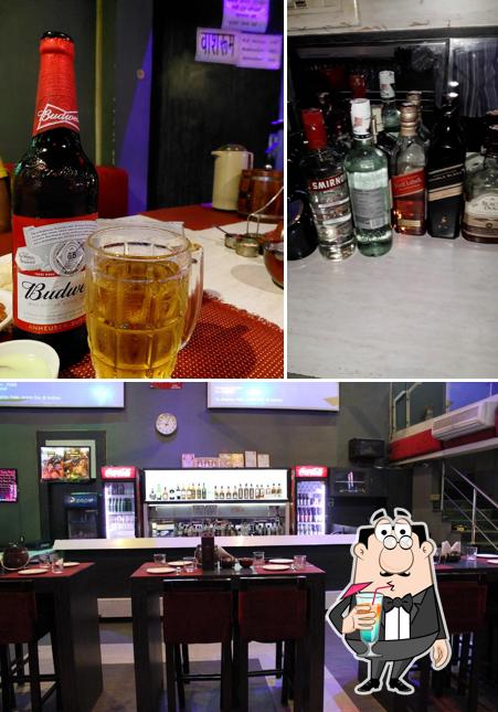 Try a drink from the menu