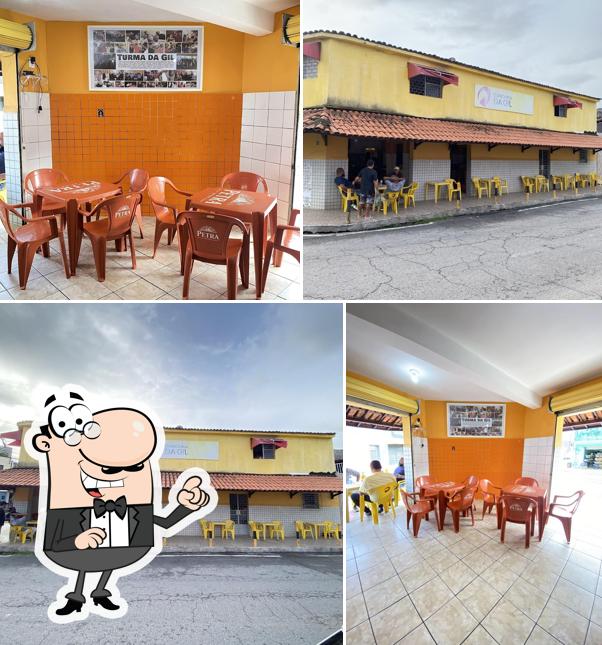 O interior do Comedoria Da Gil