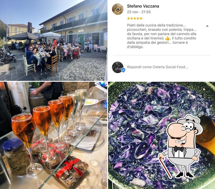 Gli esterni di Osteria Social Food