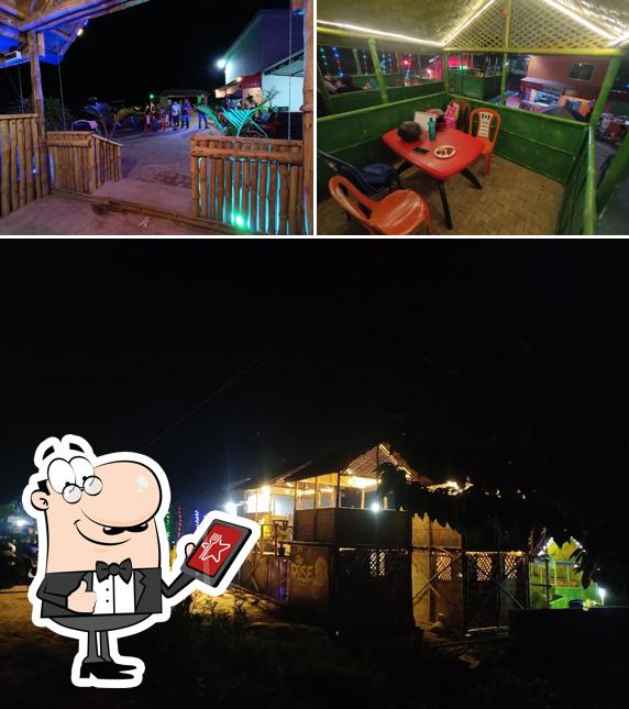This is the picture showing exterior and interior at The Rose Cafe and Restuarant