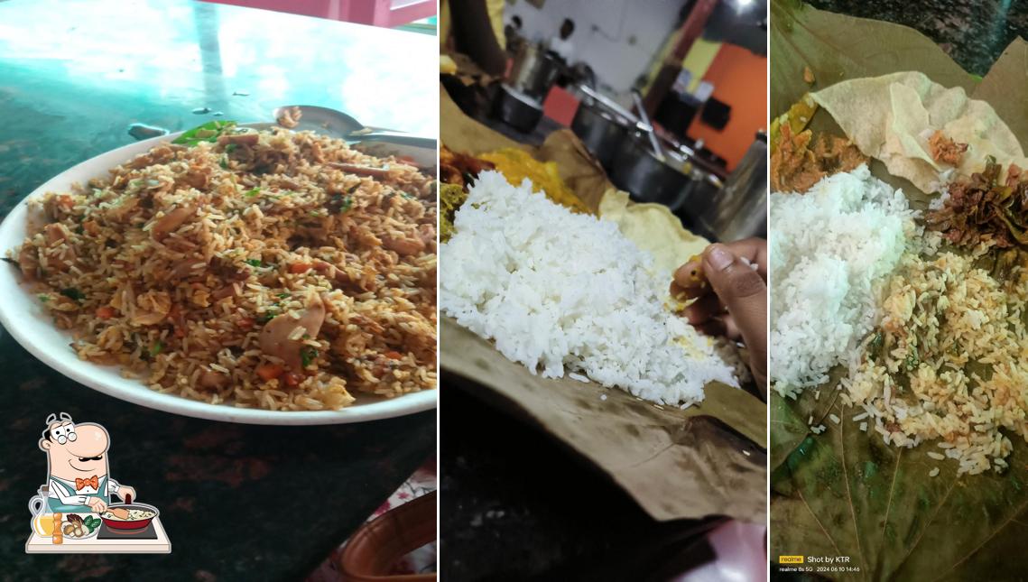 Fried rice at Samantula swagruha bojanam