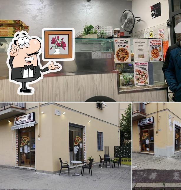 Gli interni di Pizza Torello