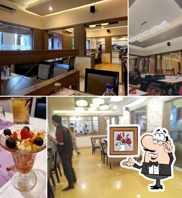 The interior of Alibaba & 41 Dishes - Trivandrum