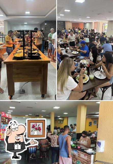 Sente em uma das mesas no Bene grill o melhor do Brasil