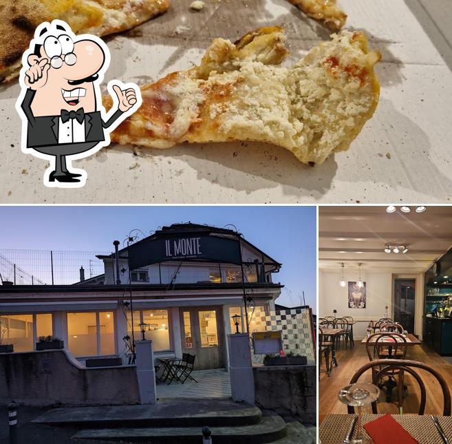 La foto di interni e cibo da Il Monte