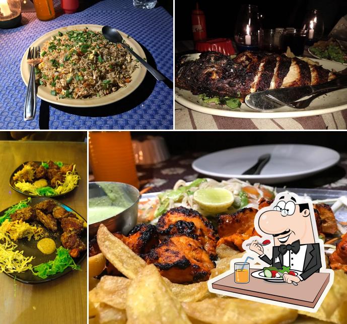 Food at Malibu Bar & Restaurant