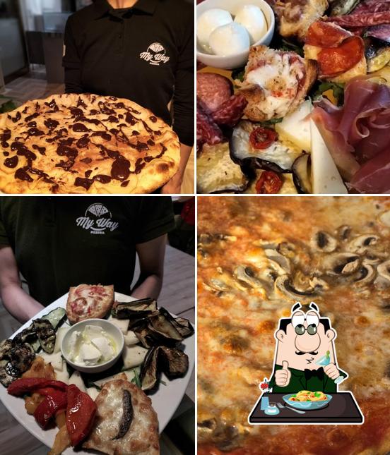 Platti al My Way Pizzeria
