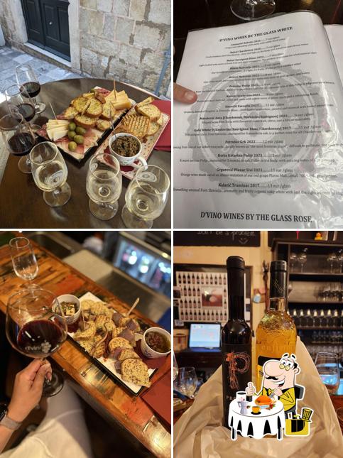 Cibo al D'VINO WINE BAR DUBROVNIK