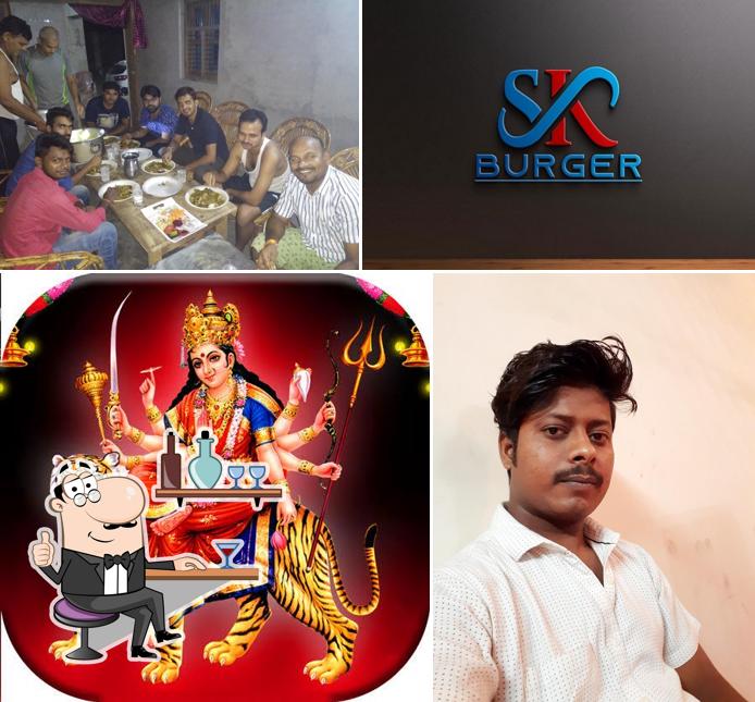 The interior of Gopal & Sandeep fast food Center